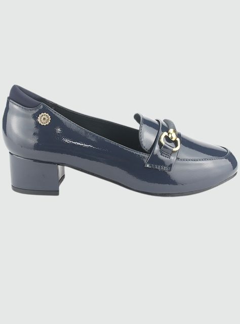 Mocasin Chalada Mujer Reyna-1 Azul Marino Casual-0