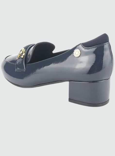 Mocasin Chalada Mujer Reyna-1 Azul Marino Casual-2