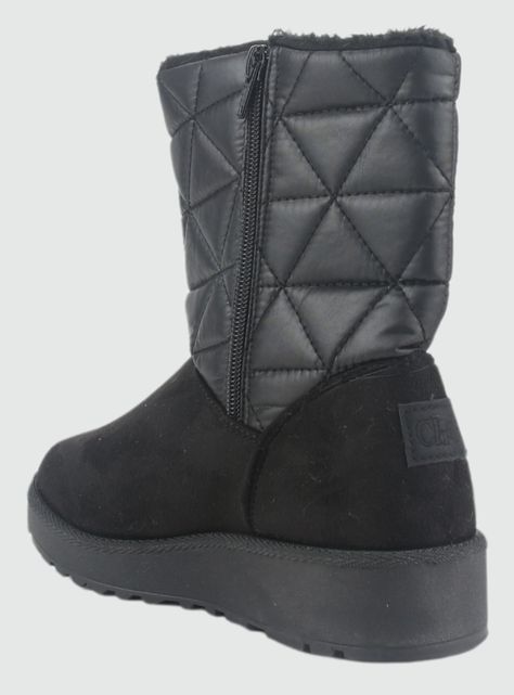 Botin Chalada Mujer Pinnew-21 Negro Casual-3