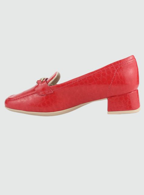 Zapato Chalada Mujer 2495304 Rojo Casual-1