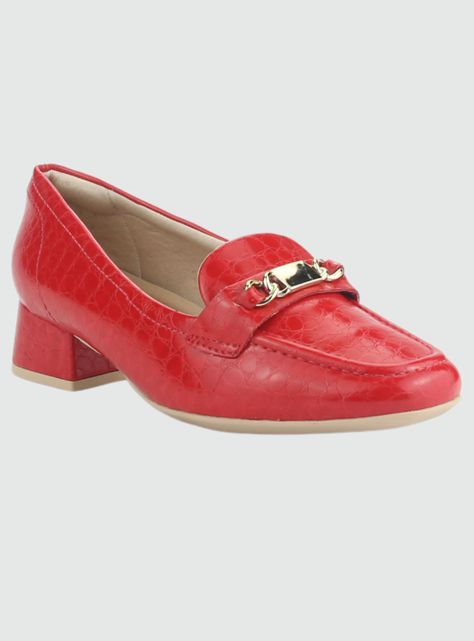 Zapato Chalada Mujer 2495304 Rojo Casual-2