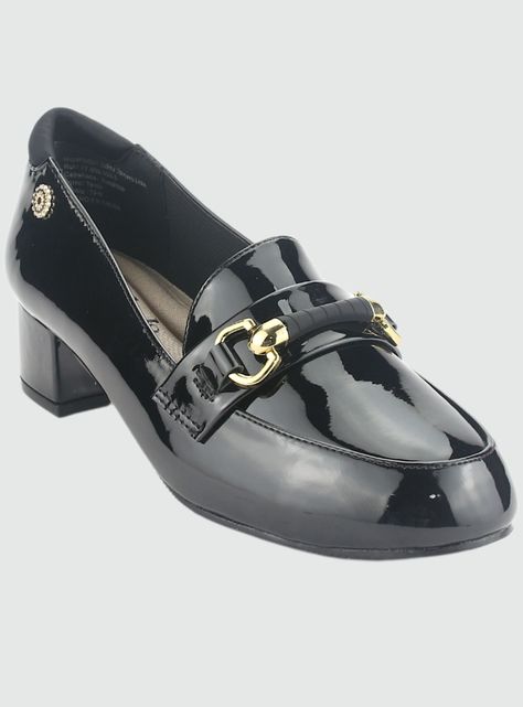 Mocasin Chalada Mujer Reyna-1 Negro Casual-2