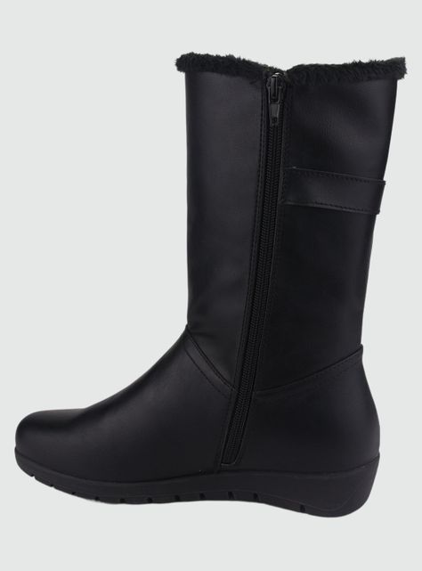 Botin Chalada Mujer Jokono-3 Negro Casual-1