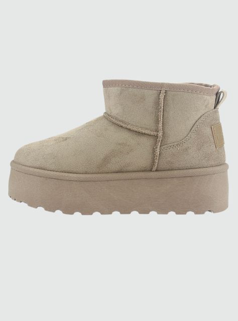 Botin Chalada Mujer Pinguih-1 Taupe Comfort-1