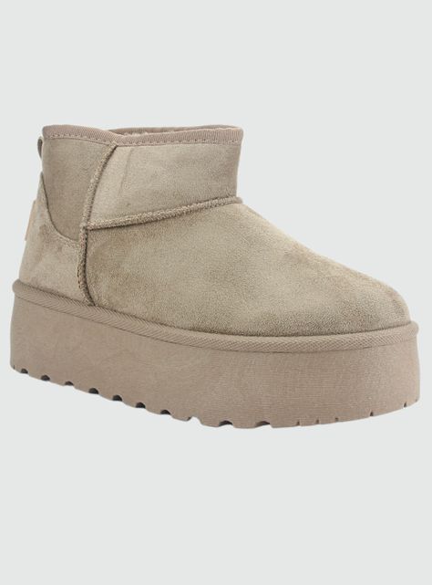 Botin Chalada Mujer Pinguih-1 Taupe Comfort-2