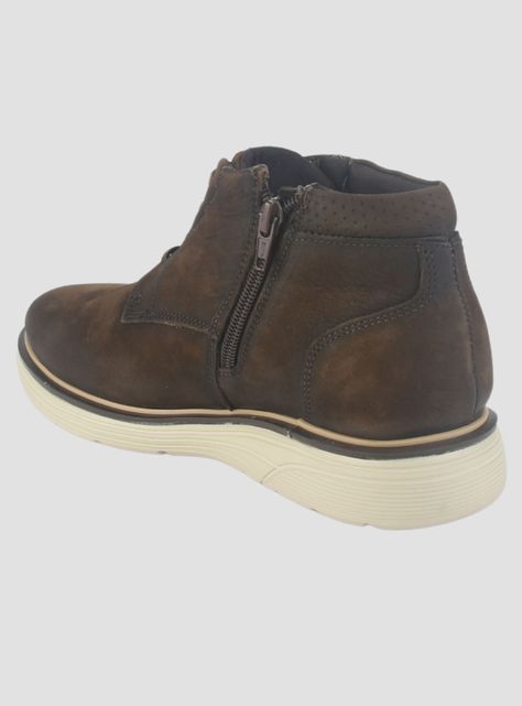 Botin Ferracini Hombre 4962 Full Rustic café Casual-3