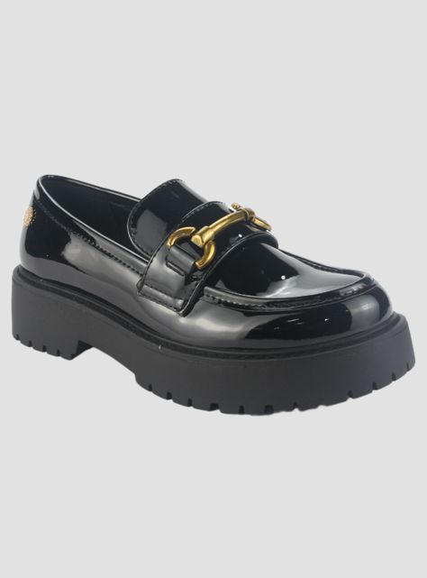 Mocasin Chalada Mujer Lenin-4 Negro Casual-2