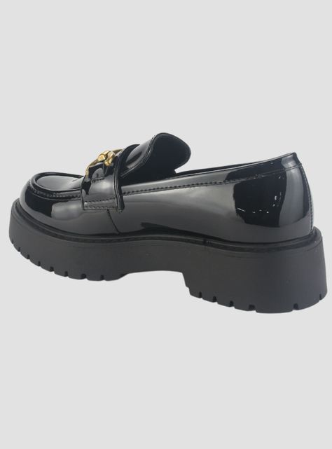 Mocasin Chalada Mujer Lenin-4 Negro Casual-3
