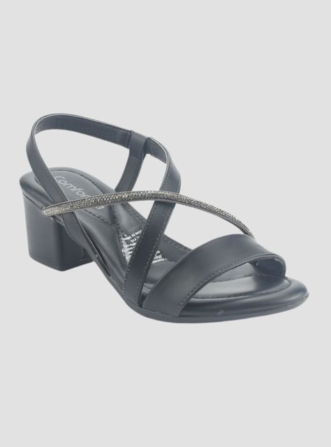 Sandalia Comfortflex Mujer 2457404 Negro Casual-6