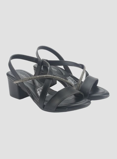 Sandalia Comfortflex Mujer 2457404 Negro Casual-7