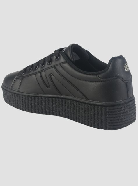 Zapatilla Chalada Mujer Flumi-10 Negro Urbano-3
