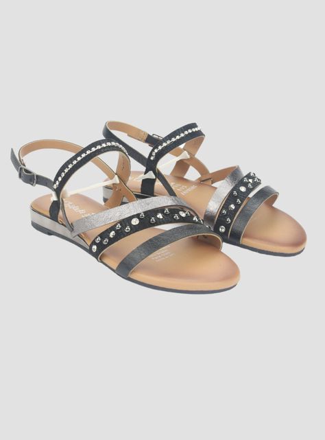 Sandalia Chalada Mujer Alki-6 Negro Casual-4