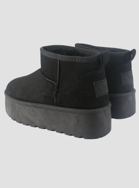 Botin Chalada Mujer Pinguih-1 Negro Comfort-5