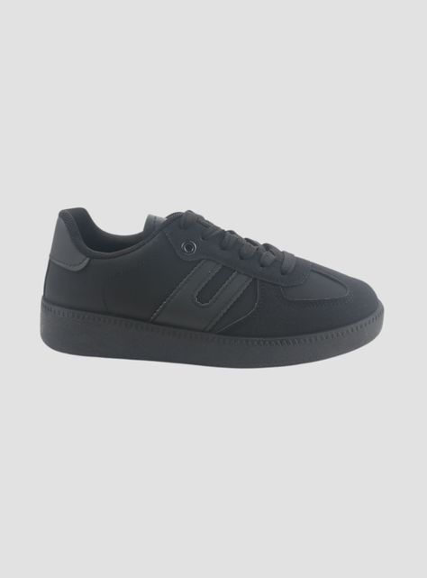 Zapatilla Chalada Mujer Antu-2 Negro Urbano-0