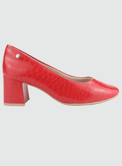 Zapato Chalada Mujer 2417101 Rojo Casual-0
