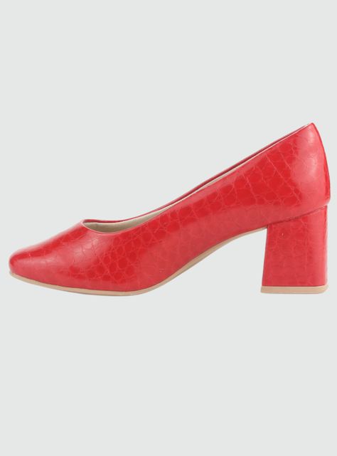 Zapato Chalada Mujer 2417101 Rojo Casual-1