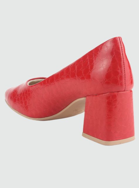 Zapato Chalada Mujer 2417101 Rojo Casual-3