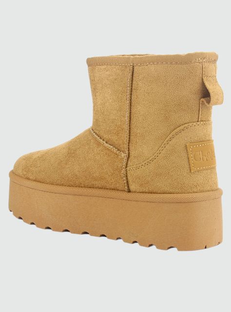 Botin Chalada Mujer Pinguih-2 Tostado Comfort-2