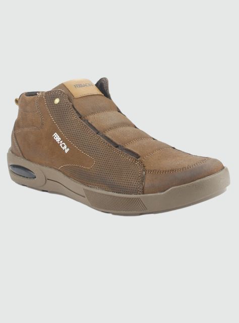 Zapatilla Ferracini Hombre 2266 N Café Casual-2