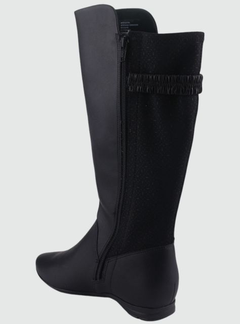 Bota Comfortflex Mujer 2291304 Negro Casual-2