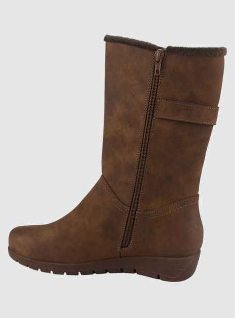Botin Dorette Mujer Jokono-3 Tostado Casual-1