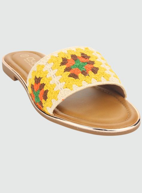 Sandalia Chalada Mujer Lila-15 Amarillo Casual-2