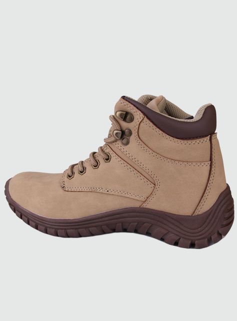 Botin Funway Mujer Snow-5 Beige Casual-1
