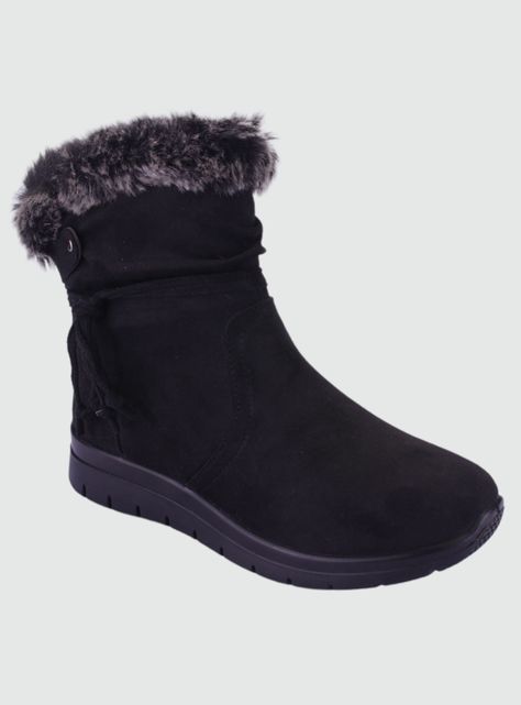 Botin Chalada Mujer Humen-2 Negro Casual-0