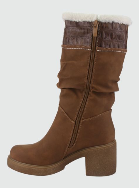 Bota Dorette Mujer Utility-1 Camel Casual-1