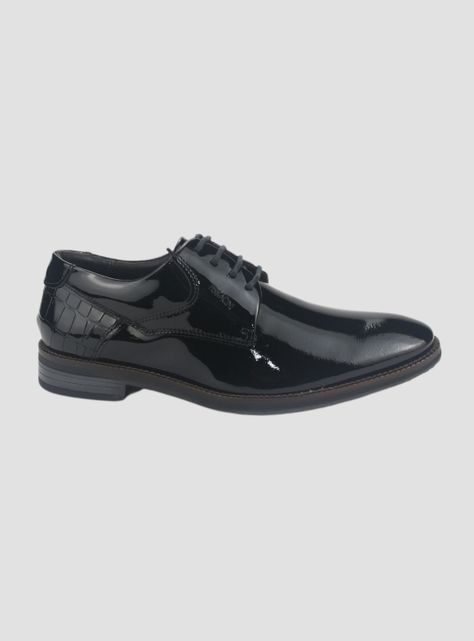 Zapato Ferracini Hombre 3941 Negro Casual-0
