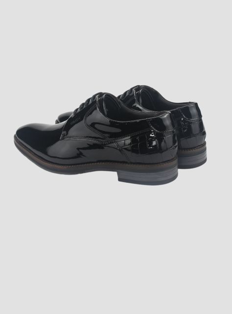 Zapato Ferracini Hombre 3941 Negro Casual-5