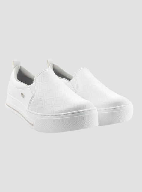 Zapatilla Via Marte Mujer 027-007-02 Blanco Casual-4