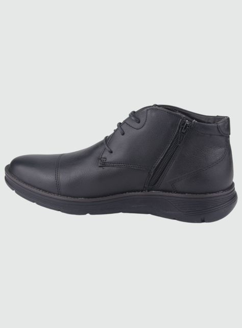 Botin Ferracini Hombre Fluence 5542 Negro N Casual-1