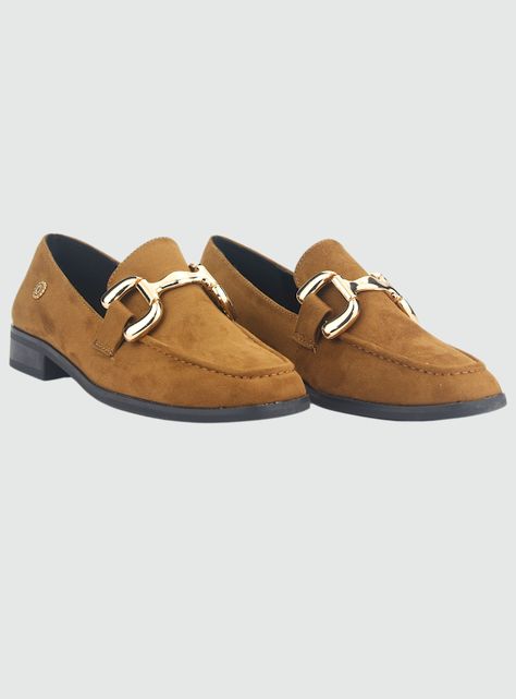 Zapato Chalada Mujer Sleep-27 Camel Casual-4