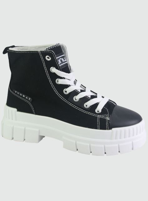 Zapatilla Funway Mujer Best-1 Negro Urbano-0