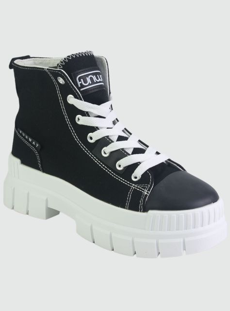 Zapatilla Funway Mujer Best-1 Negro Urbano-2