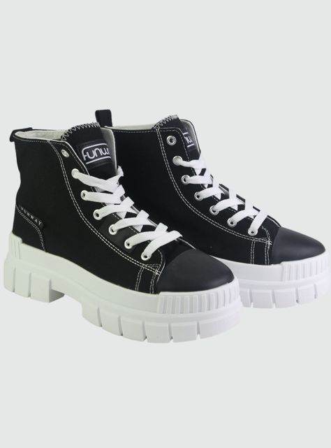 Zapatilla Funway Mujer Best-1 Negro Urbano-4