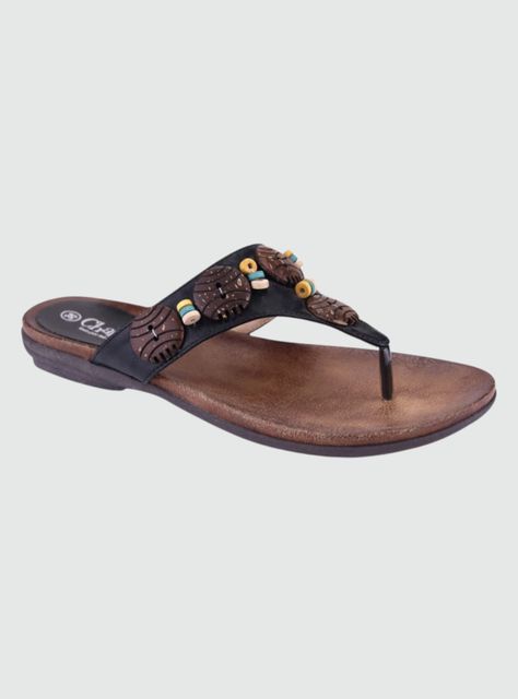 Sandalia Chalada Mujer Anatomic54 Negro Moda-0