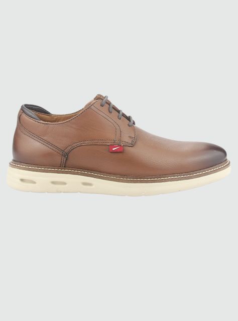 Zapato Ferracini Hombre 4160 D Café Casual-0