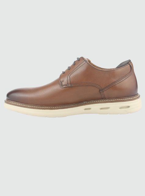 Zapato Ferracini Hombre 4160 D Café Casual-1