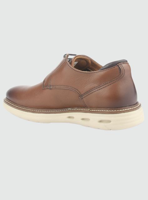 Zapato Ferracini Hombre 4160 D Café Casual-3