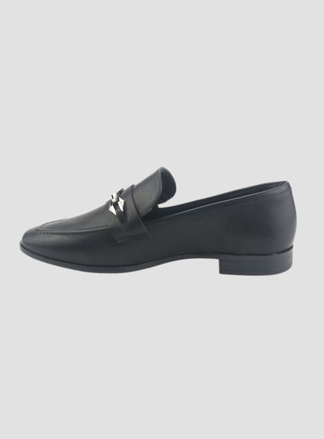 Zapato Via Marte Mujer 075-007-01 Negro Casual-1