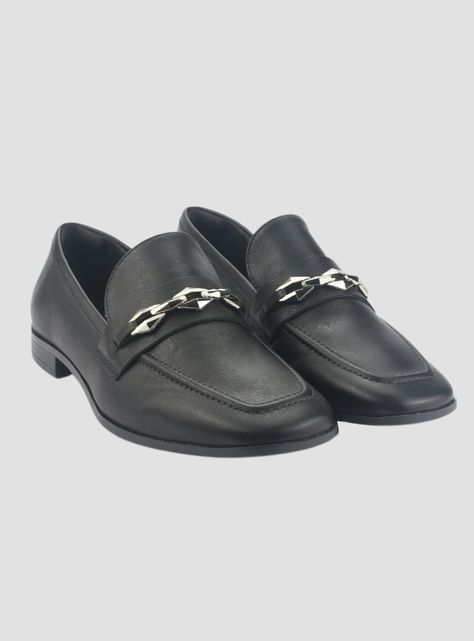 Zapato Via Marte Mujer 075-007-01 Negro Casual-4