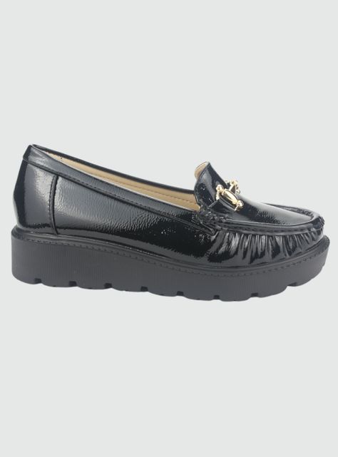 Mocasin Chalada Mujer Gran-20 Negro Casual-0