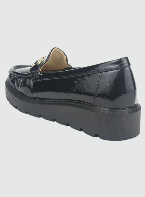 Mocasin Chalada Mujer Gran-20 Negro Casual-3