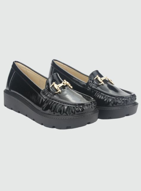 Mocasin Chalada Mujer Gran-20 Negro Casual-4
