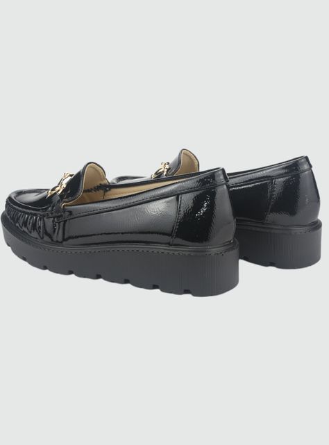 Mocasin Chalada Mujer Gran-20 Negro Casual-5