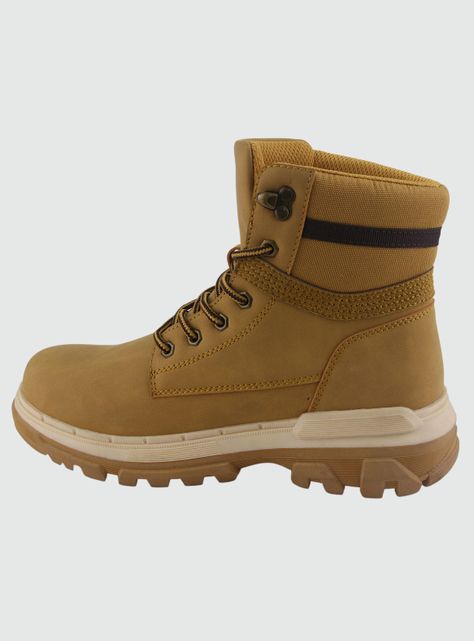 Botin Funway Mujer Drew-1 Camel Casual-1