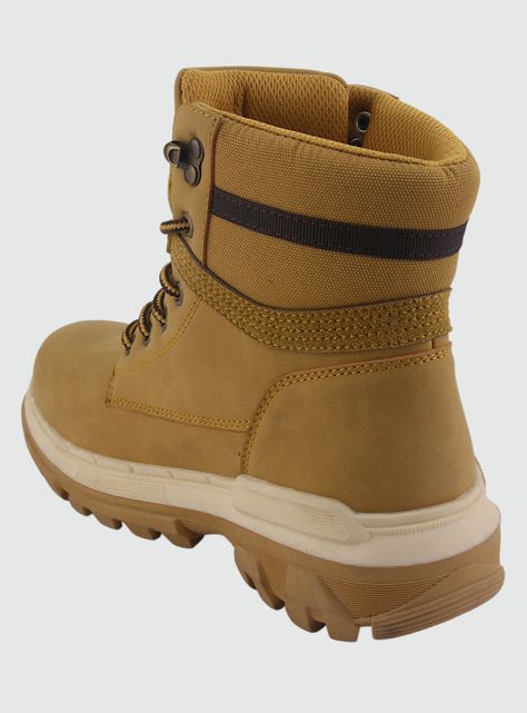Botin Funway Mujer Drew-1 Camel Casual-3