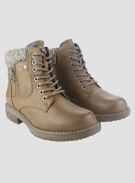 Botin Chalada Mujer Army-50 Tostado Casual-4